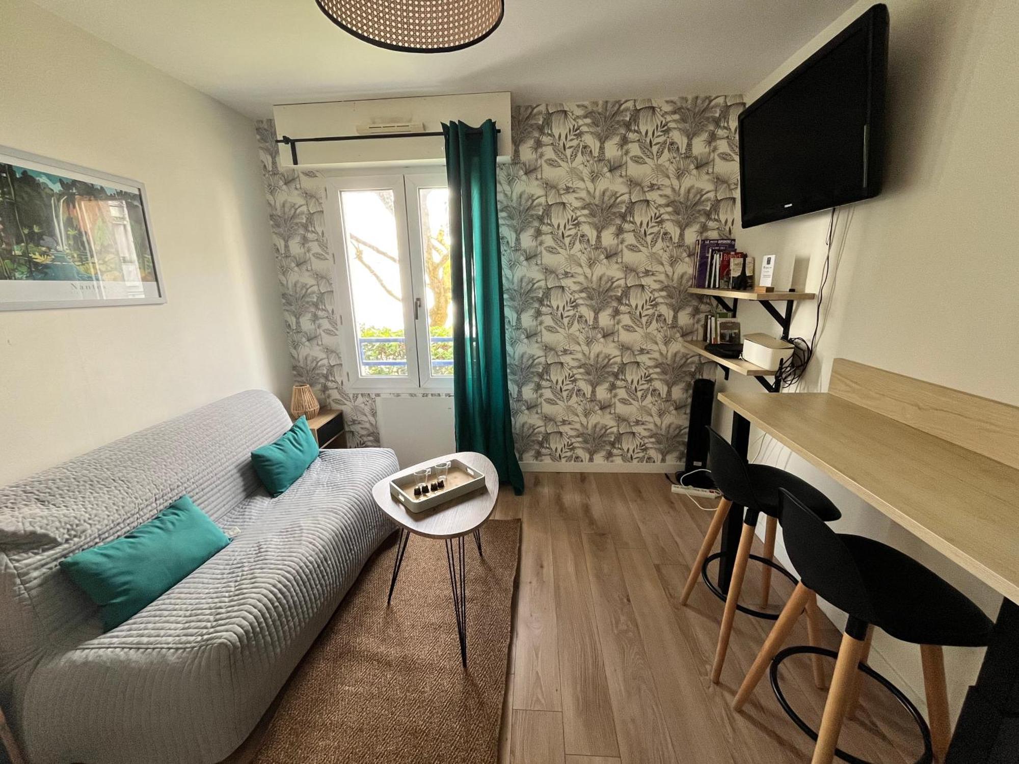 Agreable Studio Calme - Proche Tramway Et Centre Nantes Zewnętrze zdjęcie